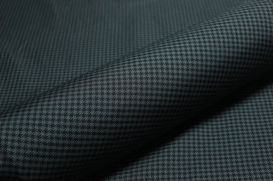 Pepita Houndstooth Car Seat Upholstery Fabric Porsche - Black Gray - BMW Seat, Interior, Automobile, Door Headliner