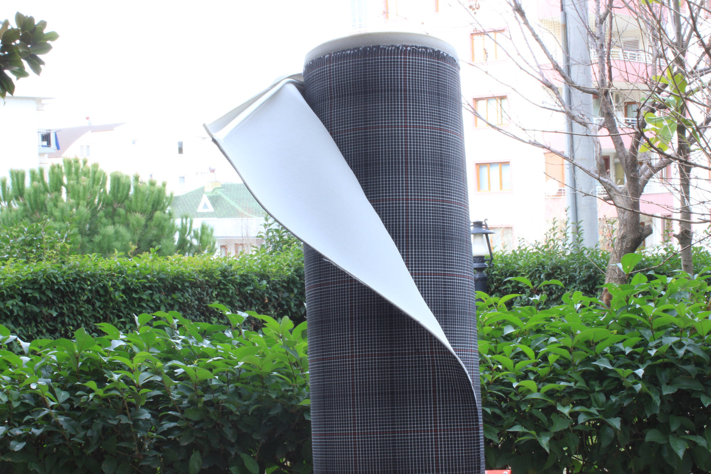 GTI MK8 Plaid Car Upholstery Fabric - VW Golf - 59" - 150CM - Tartan 2024- Ideal for Seat, Interior, Automobile- - 3.5mm Foam Laminated