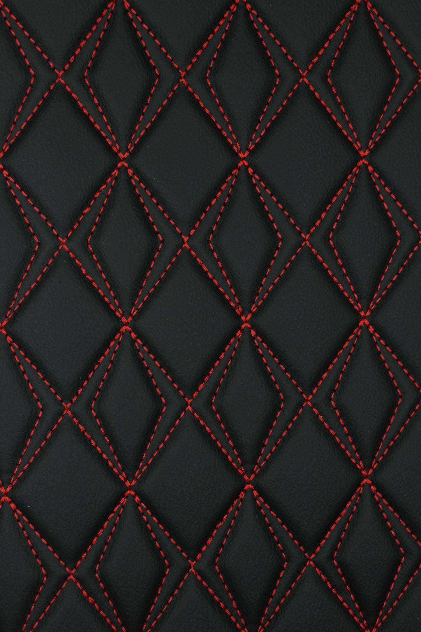red-quilted-black-faux-leather-upholstery-fabric-diamond