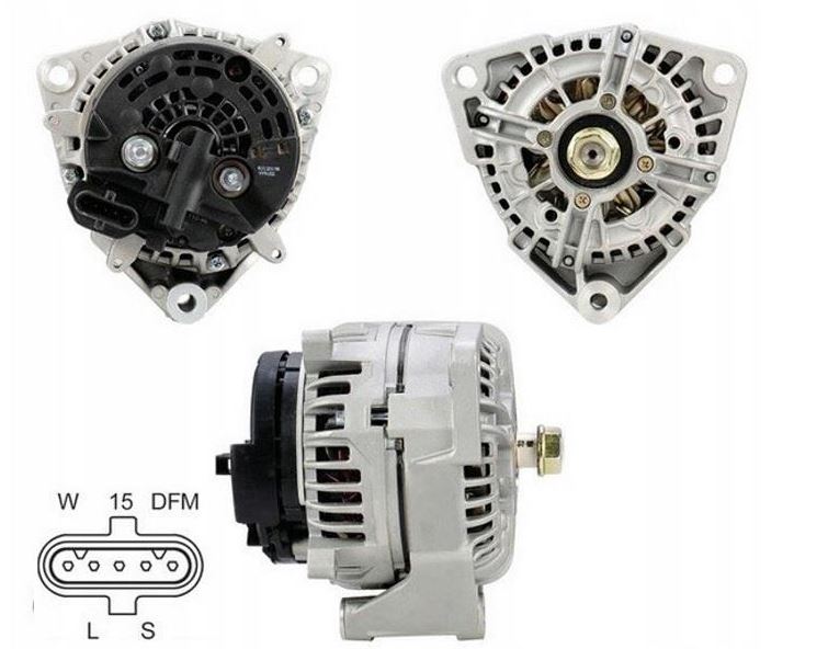 Kraftvoll 11020028 Alternator Brush Holder for Mercedes Actros, Axor, Iveco - 24V Heavy Duty Replacement