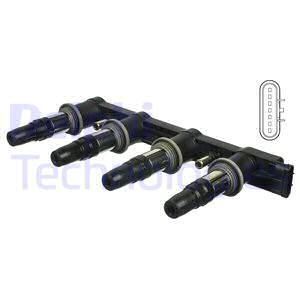 DELPHI CE01840-12B1A Ignition Coil for VW Golf, Passat, Polo / Audi A1 A3 / Seat Leon / Skoda 1.2 1.4 TSI