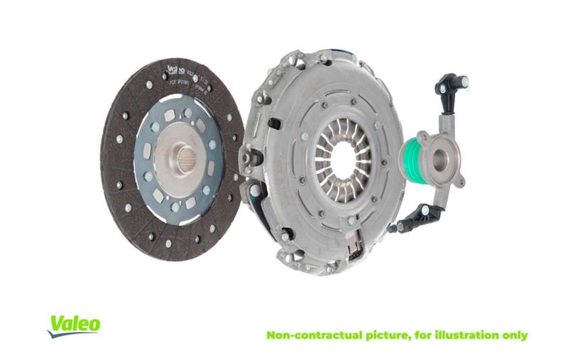 VALEO 834700 Kit4P Conversion Kit - Rigid Flywheel & Clutch Set for VW, Audi, Seat, Skoda 1.9 TDI