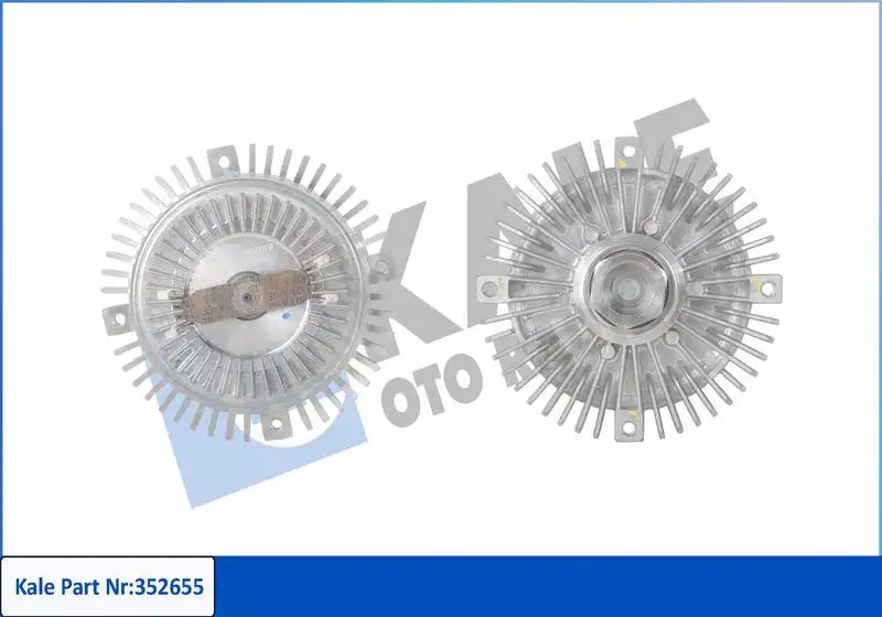 KALE 352655 Radiator Fan Clutch for BMW 3, 5, 7 Series, Z3 - 4-Hole Mount - OE Replacement