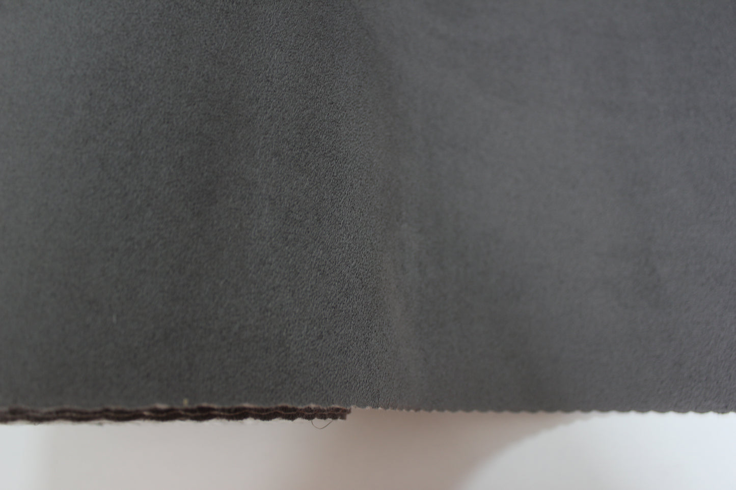 Dark Gray Suede Headliner Fabric with Foam & Felt Backing 150 CM - 59" Wide - Elevate Your Car's Interior | Perfect for Upholstery, Sunroof