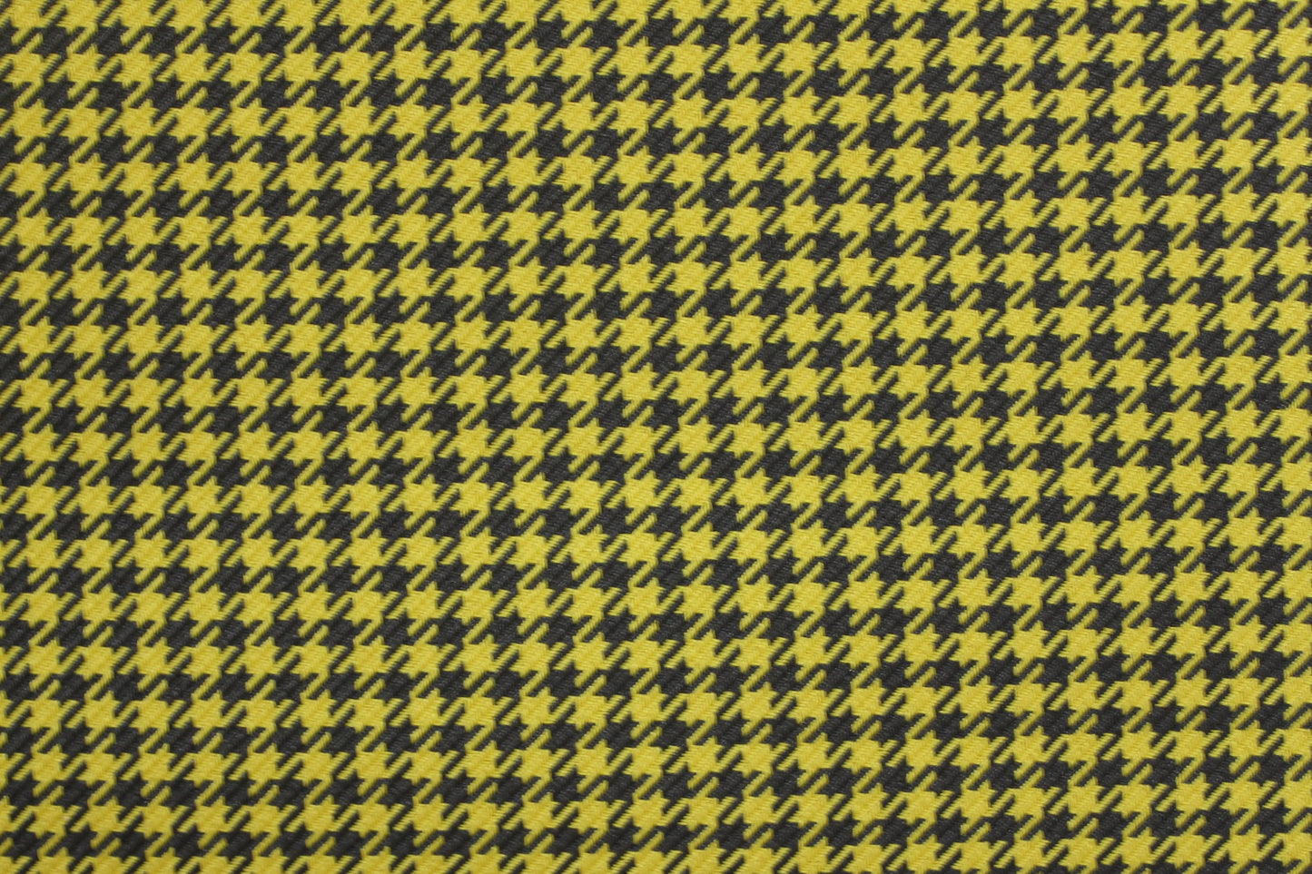 Pepita Houndstooth Car Seat Upholstery Fabric Porsche - Yellow Black - BMW Seat, Interior, Automobile, Door Headliner 4mm Foam Backed Restoration 150CM 55"