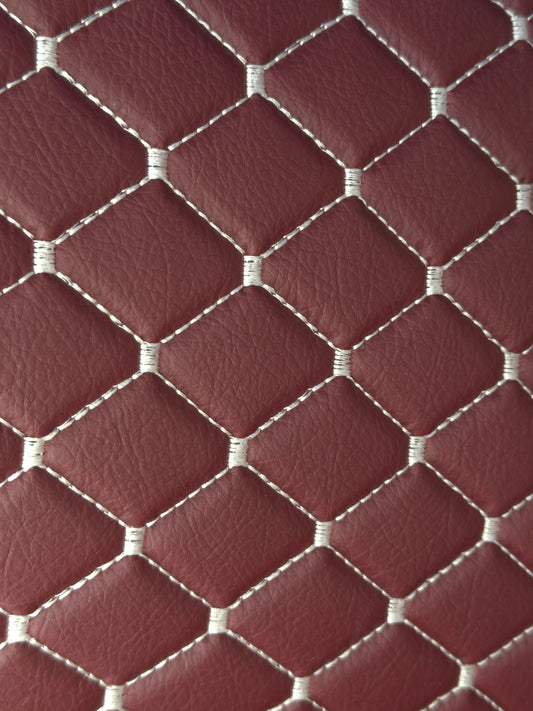 dark-red-quilted-faux-leather-car-upholstery-fabric-diamond