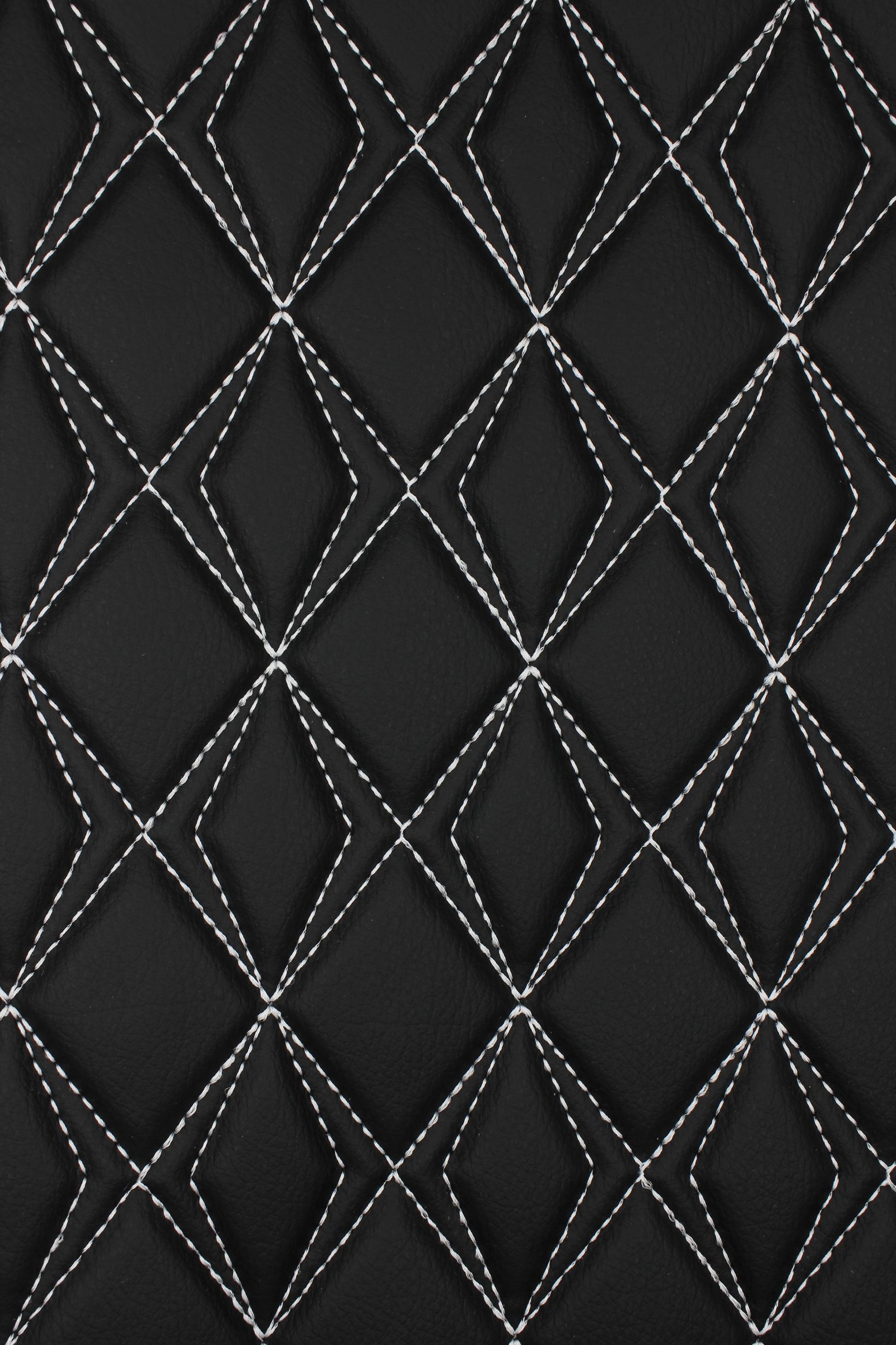 black-white-quilted-vinyl-faux-leather-car-upholstery-fabric