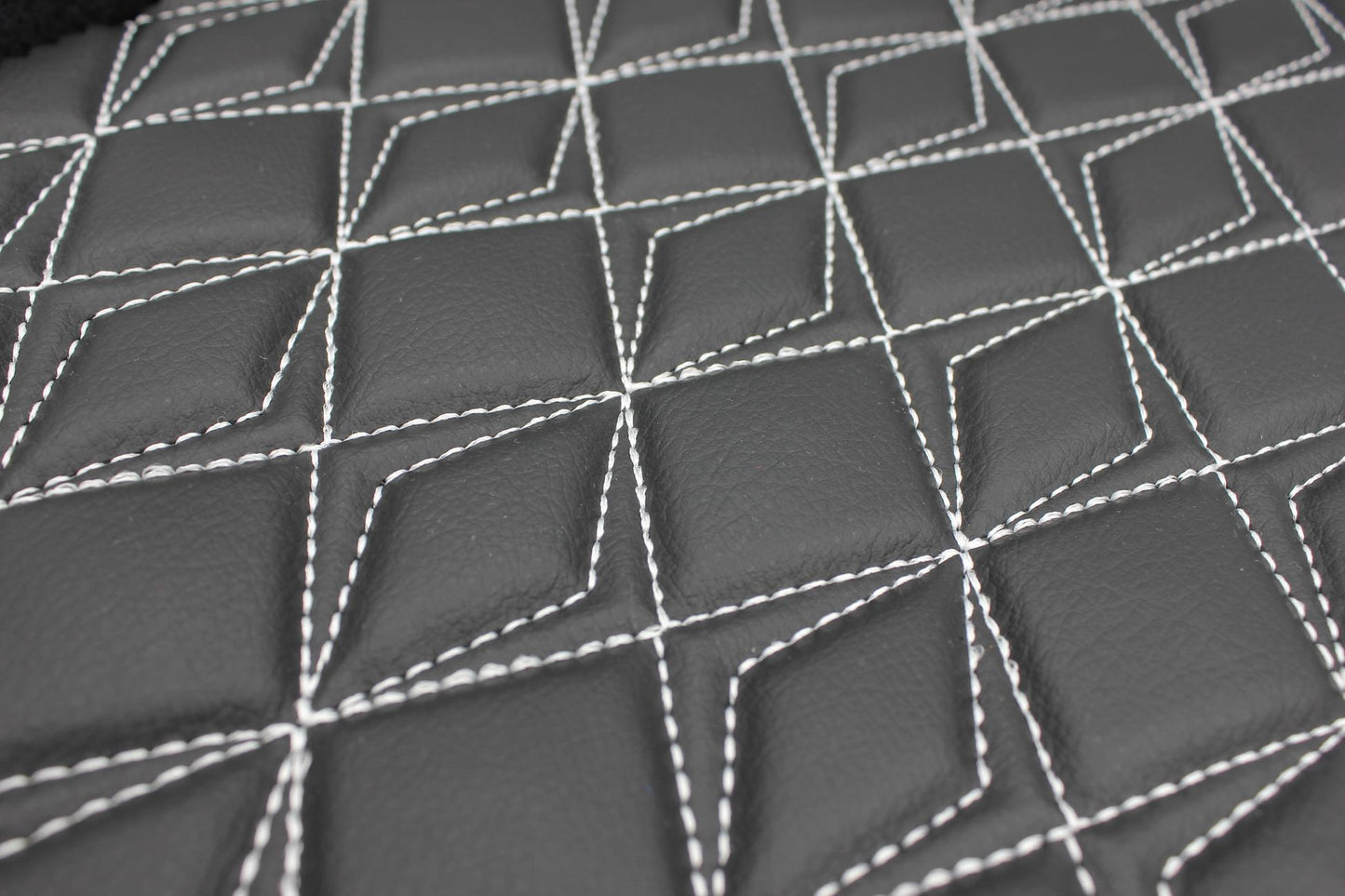 black-white-quilted-vinyl-faux-leather-car-upholstery-fabric