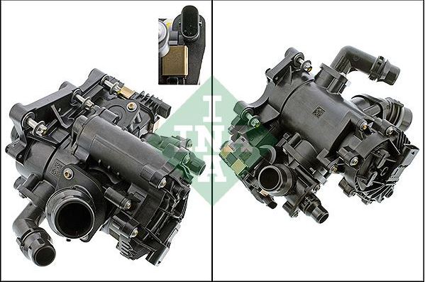 INA 538 0810 10 Engine Coolant Thermostat Housing for BMW F40 F45 (B38 Engine)